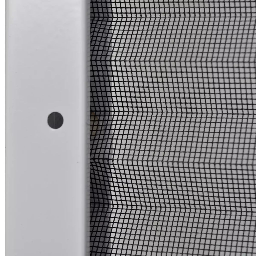 Insect Plisse Screen Window Aluminium 160 x 80 cm with Shade
